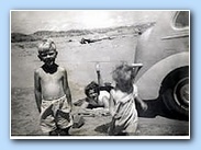 Bruce, Lorene, Mum at beach 